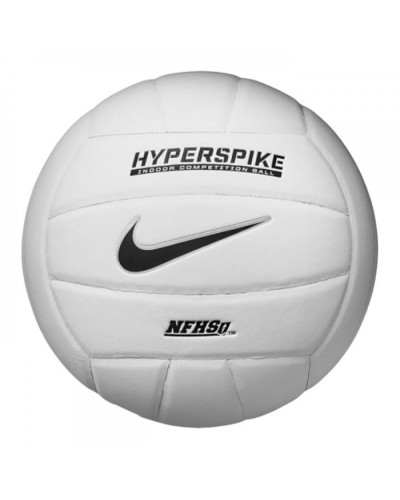 М'яч волейбольний Nike HYPERSPIKE 18P WHITE/WHITE/METALLIC SILVER/BLACK size 5 (N.000.1805.126.05)
