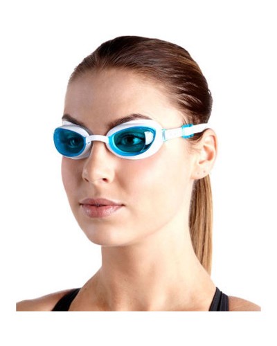 Окуляри для плавання Speedo AQUAPURE GOG AF білий, блакитний Уні OSFM (8-090044284)