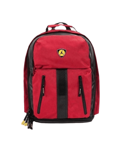 Рюкзак Nike JDN MOTO BACKPACK червоний, чорний Діт 48х32х23см (9A0618-U10)