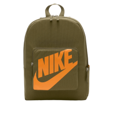 Рюкзак Nike Y NK CLASSIC BKPK темно-зелений, помаранчевий Діт 38 х 28 х 13 см (BA5928-368)