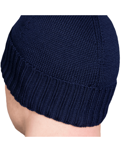 Шапка Watch Cap Merino Темно-синя (6703)