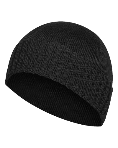 Шапка Watch Cap Merino Чорна (6702)