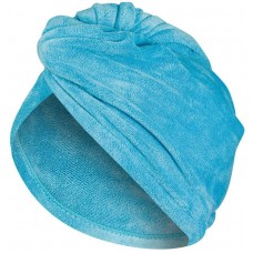 ЖІночий рушник для волосся Aqua Speed HEAD TOWEL 9332 блакитний 25х65см (146-02)