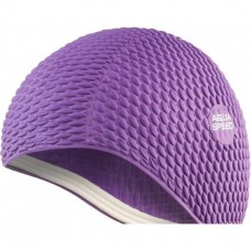 Жіноча шапка для плавання Aqua Speed BOMBASTIC 104-9 фіолетовий OSFM (104-09)