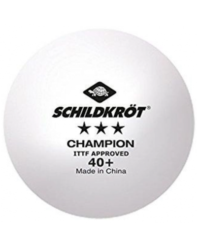М'ячі для настільного тенісу Donic-Schildkrot Champion 40+ 3* (608540)