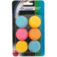 М'ячі для настільного тенісу Donic-Schildkrot Color popps (649015-40+)