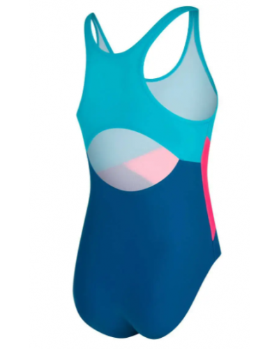 Купальник для дівчат Aqua Speed POLA 9854 темно-синій, блакитний, рожевий Діт 158см (541-42-158)