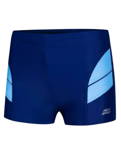 Плавки-боксери для хлопців Aqua Speed ANDY 9188 темно-синій, синій Діт 146см (349-12)