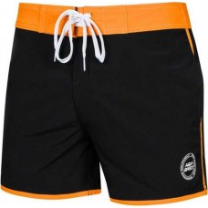 Чоловічі плавки-шорти для чоловіків Aqua Speed AXEL 7190 чорний, помаранчовий (XL) (337-01)