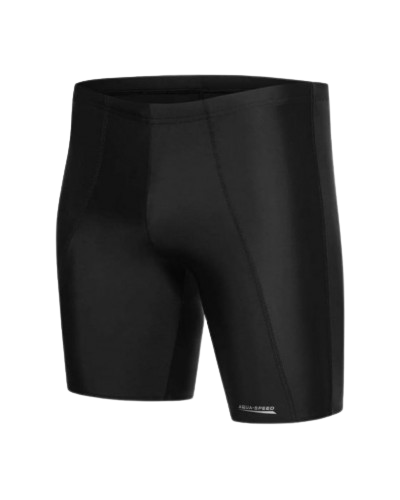 Чоловічі плавки-шорти для чоловіків Aqua Speed LONG 3263 чорний (S) (427-01)