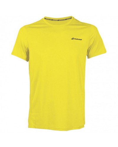 Футболка дит. Babolat Core flag club tee boy blazing yellow (6-8) (3BS18011-7000)