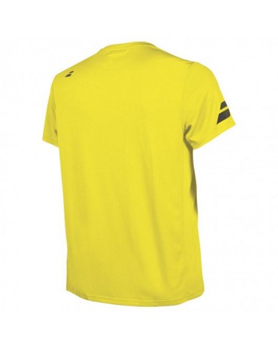 Футболка дит. Babolat Core flag club tee boy blazing yellow (6-8) (3BS18011-7000)