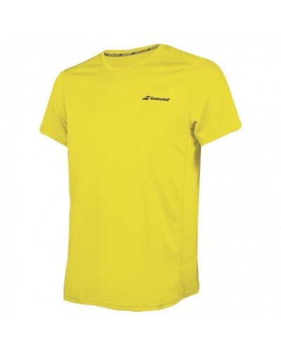 Футболка дит. Babolat Core flag club tee boy blazing yellow (6-8) (3BS18011-7000)