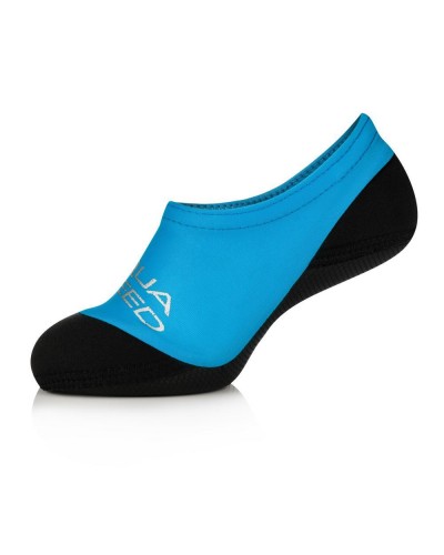 Дитячі шкарпетки для басейну Aqua Speed ​​NEO SOCKS 6098 чорний, блакитний (177-01)