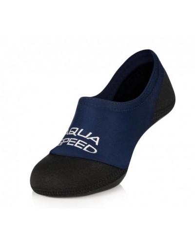 Дитячі шкарпетки для басейну Aqua Speed ​​NEO SOCKS 6840 чорний, синій (177-10)