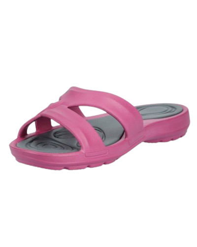 Жіночі шльопанці Aqua Speed ​​PANAMA 6611 рожевий, сірий (513-03)