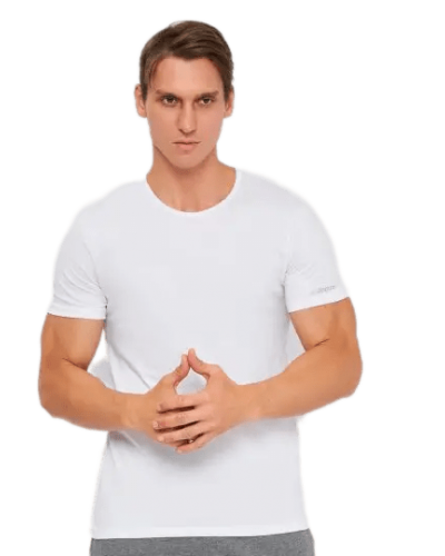 Футболка Kappa T-shirt Mezza Manica Girocollo білий Чол XL (K1305 Bianco)