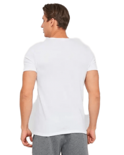 Футболка Kappa T-shirt Mezza Manica Girocollo білий Чол XL (K1305 Bianco)