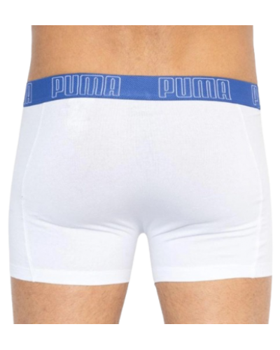 Труси-боксери Puma YD BOLD STRIPE BOXER 2P синій, чорний, білий Чол XL (501001001-010)