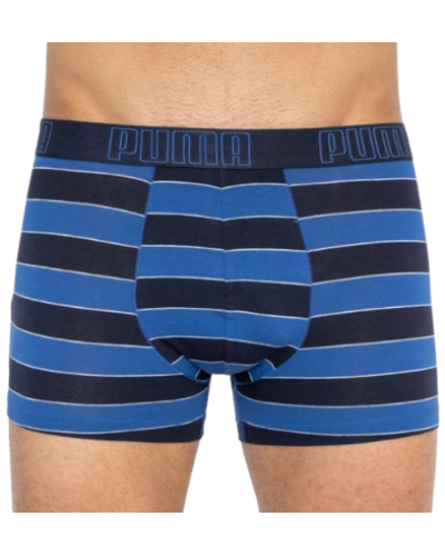 Труси-боксери Puma YD BOLD STRIPE BOXER 2P синій, чорний, білий Чол XL (501001001-010)