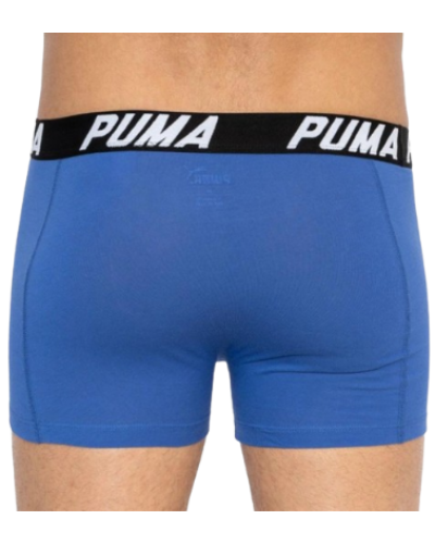 Труси-боксери Puma SPACEDYE STRIPE BOXER 2P синій, червоний Чол XL (501002001-030)