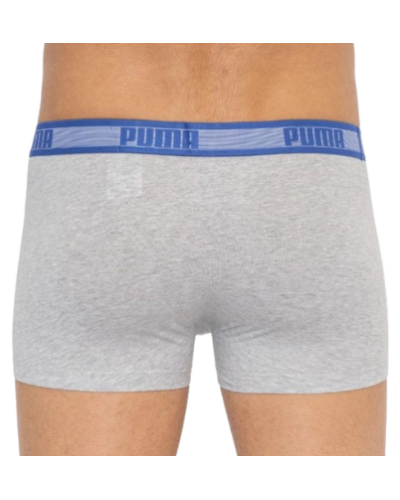 Труси-шорти Puma WORLDHOOD STRIPE TRUNK 2P синій, білий, сірий, чорний Чол XL (501004001-010)