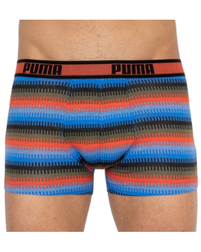 Труси-шорти Puma WORLDHOOD STRIPE TRUNK 2P чорний, червоний, синій Чол S (501004001-030)