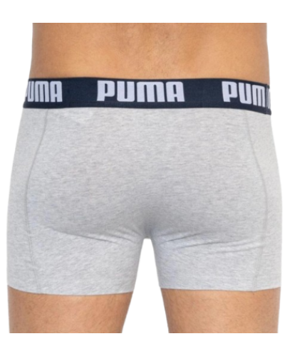 Труси-боксери Puma STATEMENT BOXER 2P синій, сірий Чол S (501006001-010)