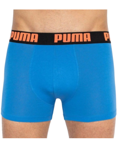 Труси-боксери Puma STATEMENT BOXER 2P чорний, синій Чол XL (501006001-030)