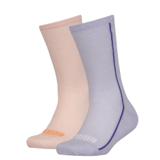 Шкарпетки Puma GIRLS MESH SOCK 2P фіолетовий, персиковий Діт 27-30 (104006001-012)