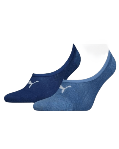 Шкарпетки Puma FOOTIE 2P UNISEX синій Уні 35-38 (141011001-001)