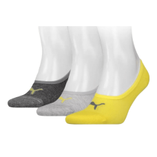 Шкарпетки Puma FOOTIE 3P UNISEX сірий,жовтий Уні 39-42 (171002001-003)