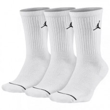 Шкарпетки Nike U JORDAN EVERYDAY MAX CREW 3PR білий Уні 46-50 (SX5545-100)