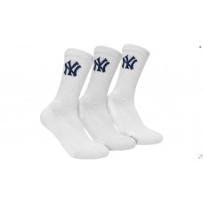 Шкарпетки New York Yankees 3 pk Crew білий Уні 31-34 (15100002-1001)