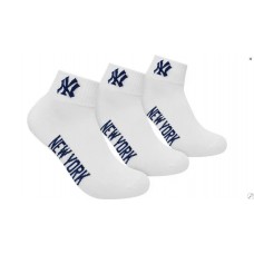 Шкарпетки New York Yankees 3 pk Quarter білий Уні 35-38 (15100003-1001)