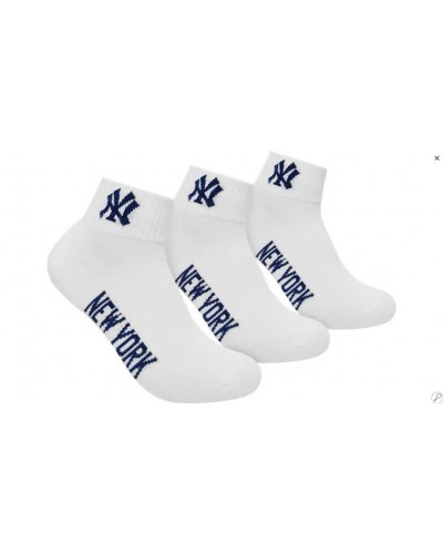 Шкарпетки New York Yankees 3 pk Quarter білий Уні 35-38 (15100003-1001)