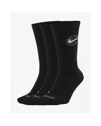 Nike Everyday Crew Basketball Socks (3 Pair) - Баскетбольні шкарпетки [DA2123-010] (DA2123-010)