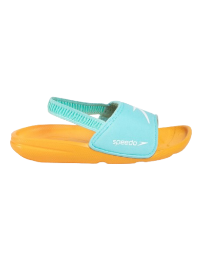 Шльопанці Speedo LEARN TO SWIM SLIDE IU блакитний, помаранчевий дит 21,5 (8-11299D719)