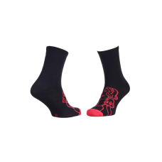 Шкарпетки PRINCESS BLANCHE NEIGE чорний, червоний Жін 36-41, арт.13892320-1 (13892320-1)