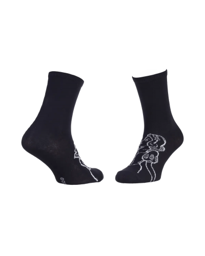 Шкарпетки PRINCESS BLANCHE NEIGE чорний, сірий Жін 36-41, арт.13892320-2 (13892320-2)