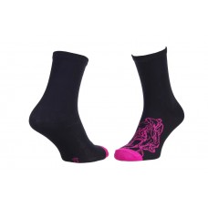 Шкарпетки PRINCESS AURORE чорний, пурпурний Жін 36-41, арт.13892320-3 (13892320-3)
