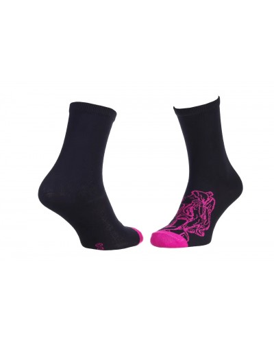 Шкарпетки PRINCESS AURORE чорний, пурпурний Жін 36-41, арт.13892320-3 (13892320-3)
