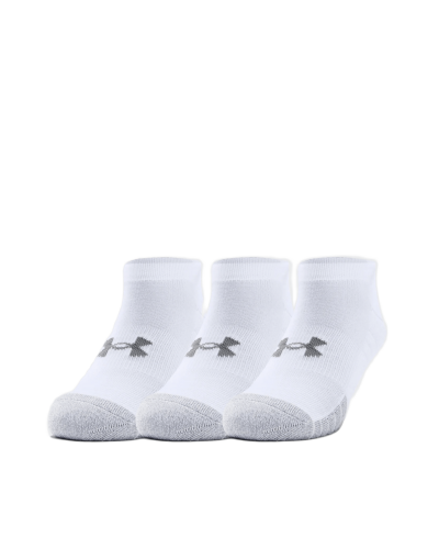 Шкарпетки UA Heatgear No Show 3pk Білий Уні MD (1346755-100)