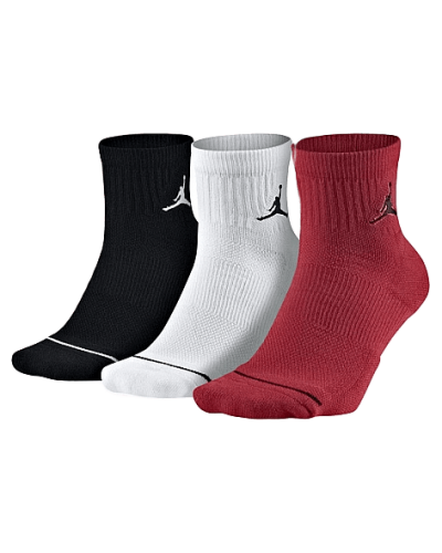 Jordan Jumpman Quarter Dri-Fit 3PPK - Баскетбольні шкарпетки (3 пари) [SX5544-011(DX9655-902)] (SX5544-011(DX9655-902))