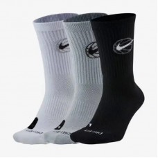 Nike Everyday Crew Basketball Socks (3 Pair) - Баскетбольні шкарпетки [DA2123-902] (DA2123-902)