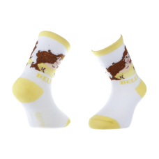 Шкарпетки PRINCESS BELLE білий, жовтий Діт 19-22, арт.43891047-3 (43891047-3)