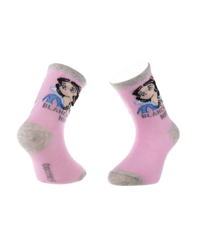 Шкарпетки PRINCESS BLANCHE NEIGE сірий, рожевий Діт 19-22, арт.43891047-5 (43891047-5)