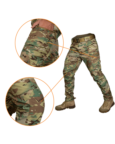 Штани SoftShell Vent Multicam (7276)