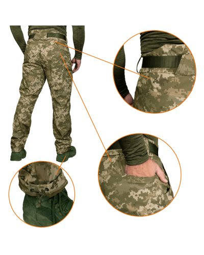 Штани SoftShell Vent Піксель (7380)