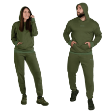 Спортивний костюм Basic Hood Олива (7383)